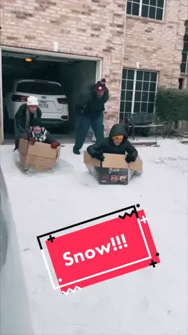 Strange cold white fluffy stuff in #texas. #snow #vibes #family #Love #happy #valentine