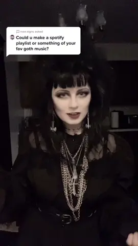 Answer to @rxse.signs #playlist #goth #tradgoth #spotify #qanda #spotifyplaylist