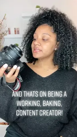 Literally me everyday. Day in the life of a working, baking, content creator. I wouldn’t have it any other way! #fyp #contentcreator #timemanagement