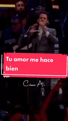 Tu amor me hace bien - Marc Anthony #parati #ParaTi #salsa #letras #marcanthony