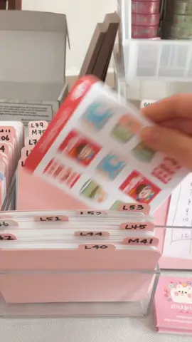 A short restocking video ☺️ #SmallBusiness #smallbusinesssupport #restock #restocking #stickershop #stickerrestock #stickerbusiness