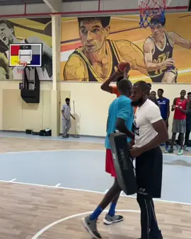 ITS All FUN AND GAMES UNTIL BIG 7FT9 comes into the paint! @BIGNaija has something to prove to the world! Tallest young talent in the 🌏!     #4u #4u