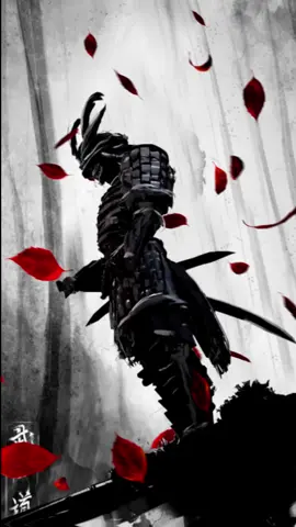 2.5D Samurai Animated Background #samurai #edit #animation #wallpapers #2.5D #parallax #displacementmap