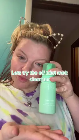 Have this cringe video of me @elfyeah #elfmintmeltcollection