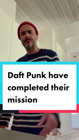 Daft Punk have completed their mission. We’ve got to figure it out for ourselves now #daftpunk #foryou #fyp #breakup