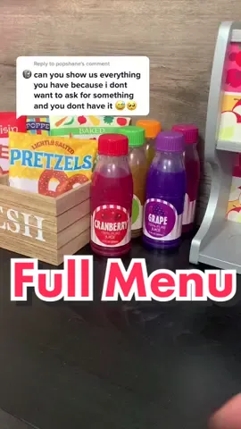 Reply to @popshane Basically, I have everything. 😅 #asmr #menu #toys