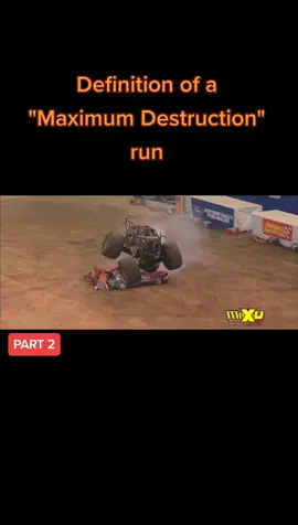 Maximum Destruction Freestyle Run P2 #monsterjam #monstertruck #broken #sendit #fyp #foryou #foryoupage