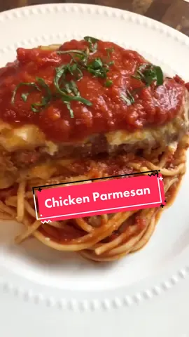 Let’s eat! ❤️ #HomeCook #ChickenParm #quickrecipe #JessCooks #foodtiktok