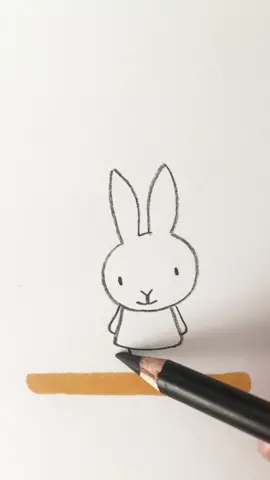 Did you see an inflatable ball? ❤️ Do you want to learn to draw? ✏️#draw #art  #tutorial #hare