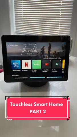 part 2- Touchless #smarthome with the Evho Show 10 from #amazon powered by #alexa #fyp #techtiktok #foru