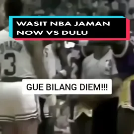 nonton sampe abis ga nyesel🤣 lebih suka wasit jaman NOW or DULU? #NBA #basket #humorbasket