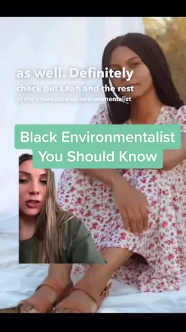 @greengyall 💚 @isxenvironmentalist #ecotok #blackhistorymonth #environmentalist #intersectionalenvironmentalism