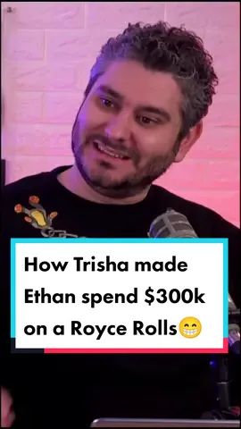 How @trishlikefish88 made @ethankleinh3 buy a $300k Royce Rolls 😁  #frenemies #h3podcast