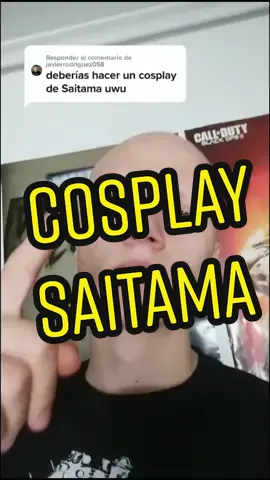 Responder a @javierrodriguez058 #onepunchman #saitama #anime #cosplay #homemade #calvo #fyp #viral