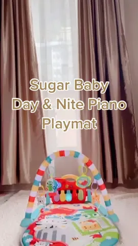 Sugar Baby Day & Nite Piano Playmat 💛 Ini mainan wajib bgt.. bs bikin bayi anteng, bs dipake dr bayi sampe gede & rangsang motorik nya jg ! #mainan