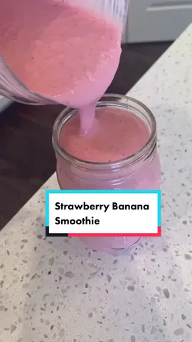 Strawberry Banana Smoothie #healthy #yummy #thm #trimhealthymama #smoothies