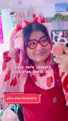 my #lovecore plus size haul from @shein_official 💖 #fyp #kawaiiaesthetic #lovecoreaesthetic #shein #sheingals #plussizefashion #foryoupage #kawaii#ad