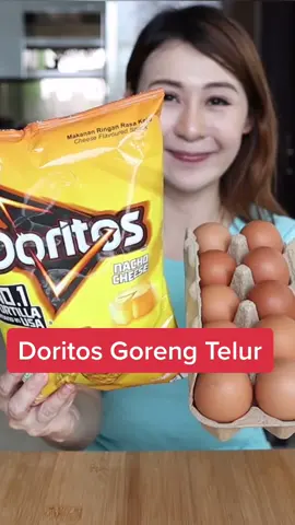 Doritos di goreng telur .... gimana ya rasanya ...#samasamaenjoy #reseptiktok #masaksimple #mukbang #reseptitkok