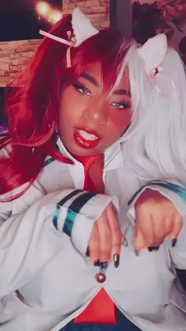 When my normal monotone voice goes into my “cute” voice 💀🤦🏽‍♀️ #ShotoTodoroki #MHA #Cosplay #BlackCosplay #Todoroki #meow