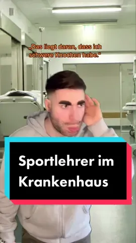 Was soll der Sportlehrer als Nächstes machen? 😂 Mach das + weg 🤝 #fürdich#sportlehrer#lustig#krankenhaus##realityhits#sport