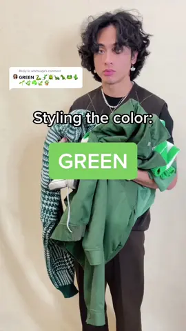 Reply to @witchsage now styling green! What color should I style next ?