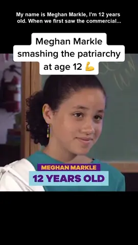 Young Meghan Markle clip from Nickelodeon (1993) #meghanmarkle #princeharry #brf #oprah #feminism #patriarchy #tbt