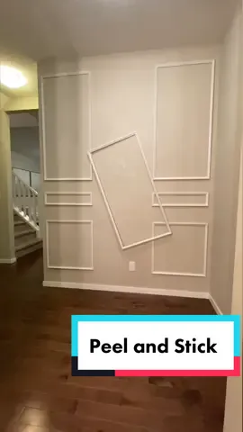 Click ➕ #viral #walldecor #howwilltheyknow #howwilliknow #wallmoulding #moulding #decorhack