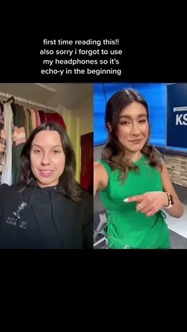 #duet with @meganhealytv idk i think i did pretty good!! @kellysimek what do you think??? lmao #teleprompterchallenge