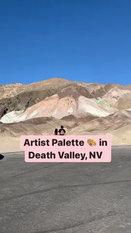 📍 Artist Palette 🎨 Death Valley, NV  comment a place you wanna visit below👇🏽#deathvalleynationalpark #addtoyourlist