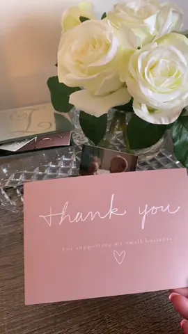 Our first Thank you for release will be from our simple Collection. Announcing release date mid March #fyu #thankyoucard #SmallBusiness #minimalist
