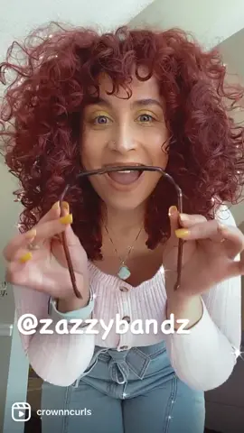 Love my @zazzybandz ! It’s like sunglasses 🕶 for ya hair! #curlyhairstyles #hairstyle #redhair #redcurls #curlyhair
