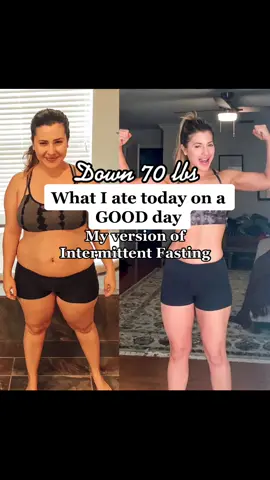 what I ate today on a good day #weightloss #inmit  #intermittentfasting #transformation  #ad