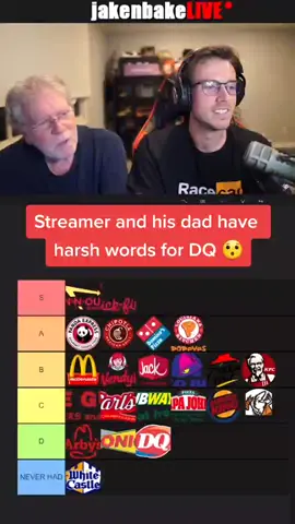 Have you ever eaten at a DQ?🤢 Was it good??🤔 #twitch #streamer #DQ #food #foodies #fyp #tierlist #live #foryoupage #fastfood #yum #review