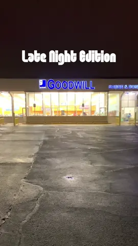 Goodwill! Late Night Edition #fyp #thrifting #tutorials