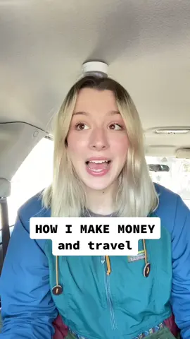 How I make money and can afford to travel! #vanlife