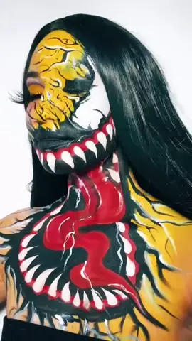 VENOM CHALLENGE #MUA #VENOM #venomchallenge #BODYART 🎨