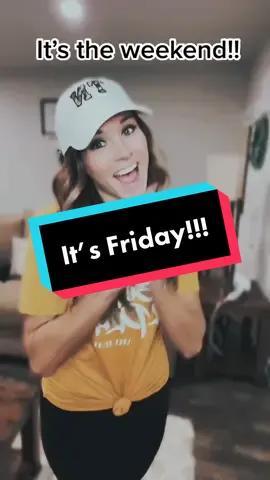 It’s Friday you know what that means, my favorite dancey dance to kick off the weekend!!! Happy FRIDAY! It’s my youngest sons birthday! 🎉