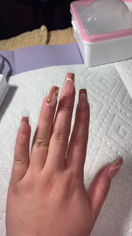Tried forms on myself 🧚🏻‍♀️.   #nailforms #fyp #foryoupage #OverShareInYourUnderwear #nails #begginernailtech