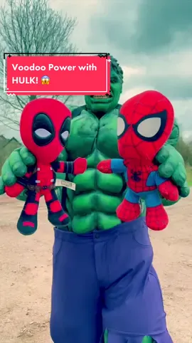 What happens here ?😱 follow and like for more @mr.pool_cosplay @pammsel #ioanniskipreos #spiderman #deadpool #hulk #fy #voodoo #funny