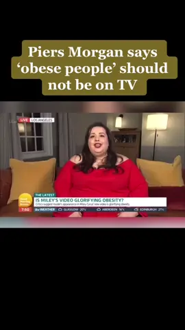 Part 2 in comments #piersmorgan #politics #journalist #news #fatshaming #mileycyrus #fyp #foryoupage #musicvideo