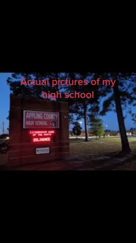 This school wasn’t that bad #ACHS #appling #applingcounty #highschool #fyp