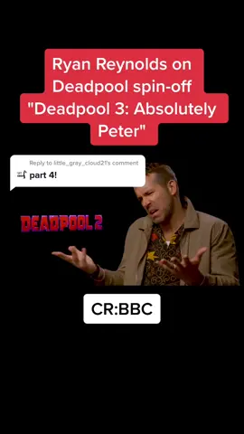 Reply to @little_gray_cloud21 Ryan Reynolds on Deadpool spin-off 
