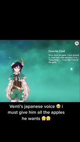I love Venti so much 😤💚 #venti #fyp #genshin #GenshinImpact