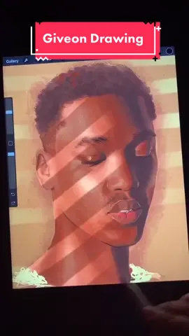 GIVEON 🗣 #fyp #procreate #digitalart #tiktokartist #giveon #heartbreakanniversary #ipadpro #applepencil