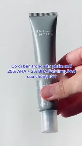 Có gì trong tinh chất thay da sinh học của chúng tôi? #skincare #chamsocda #peelda #thaydasinhhoc #fyp #paulaschoice #paulaschoicevietnam