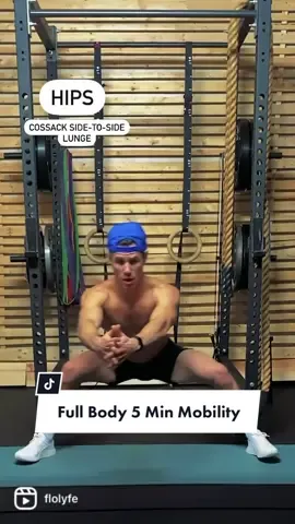 Improve your full body mobility in under 5 minutes 💯 #fullbodyworkout #yogaforbeginners #mobilitytraining #backpain #physio