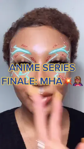 ANIME SERIES FINALE: My Hero Academia #fyp #anime #mha #myhero #myheroacademia #deku #makeupartist #animefan