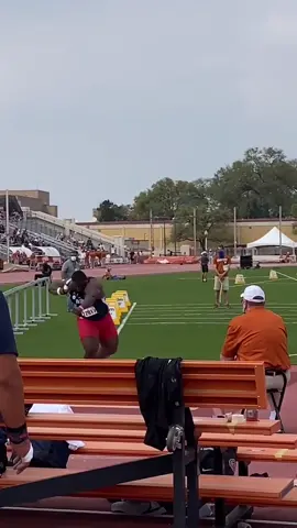 2021 TEXAS RELAYS. 6th place finish with 18.86m (58’7”) #builtdifferent #trusttheprocess #CHASINGR8NESS