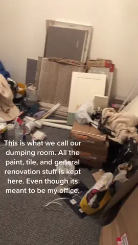 When your office becomes a room for everything 🙄🙄🙄 #homeimprovement #fyp #foryou #office #DIY