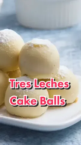 Little bites of heaven 😋#tresleches #cakeballs #tiktokrecipe #tiktokfood #Recipe #FoodTok #cake #foodtiktok #homemade #LearnOnTikTok #favouritefood